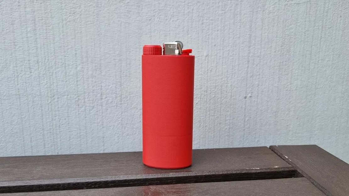 Hộp Đựng Bật Lửa BIC và Điếu Joint Size King - Image 1