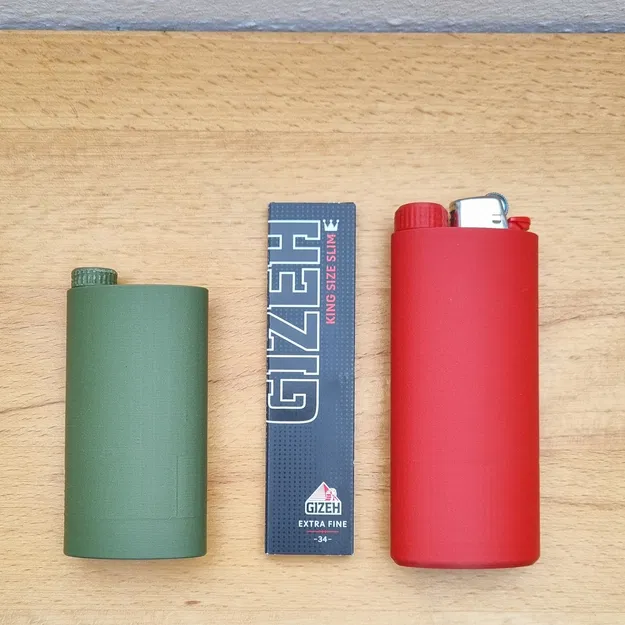 Hộp Đựng Bật Lửa BIC và Điếu Joint Size King - Image 5