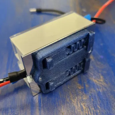 Chân đế SSR gắn dọc ray DIN