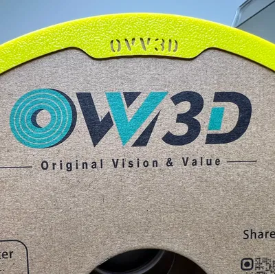 OVV3D 197mm Bambu Lab AMS Cardboard Spool Adapter Ring