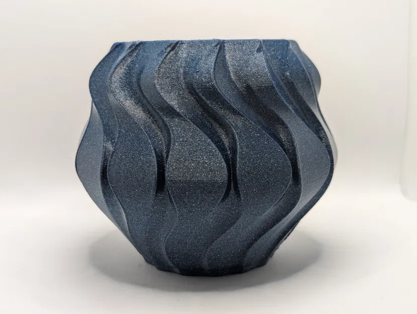 Chậu Cây Hình Dáng Uốn Lượn - Image 2