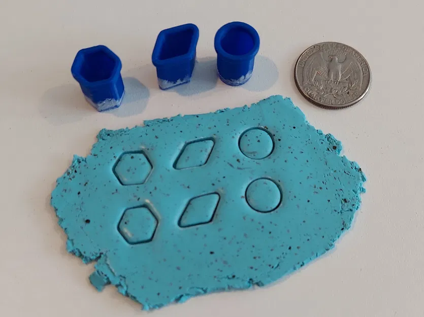 Khuôn Cắt Đất Sét Hình Học - Image 5