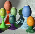 Chân đế đựng trứng Phục sinh - Nhóm 1 (OpenSCAD) - Thumbnail 1