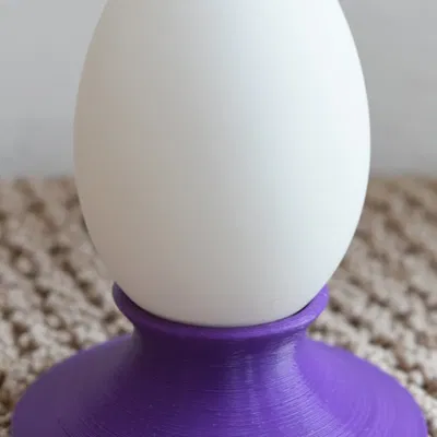 Chân đế đựng trứng Phục sinh - Nhóm 1 (OpenSCAD)