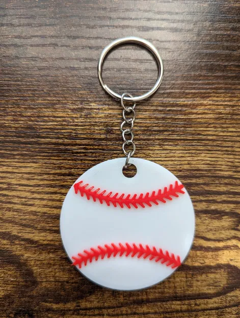 Móc khóa bóng chày và bóng mềm tùy chỉnh - Image 2