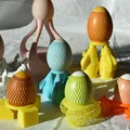 Giá đỡ Trứng Phục Sinh - Nhóm 5 (OpenSCAD) - Thumbnail 1
