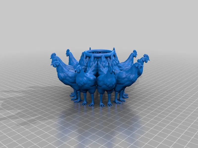 Giá đỡ Trứng Phục Sinh - Nhóm 5 (OpenSCAD) - Image 3