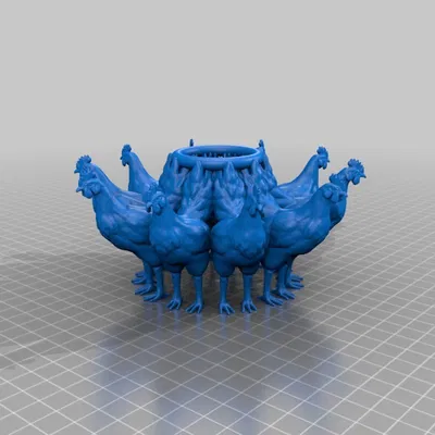 Giá đỡ Trứng Phục Sinh - Nhóm 5 (OpenSCAD)