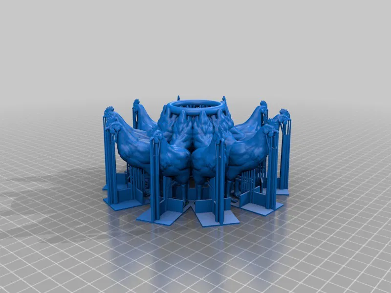 Giá đỡ Trứng Phục Sinh - Nhóm 5 (OpenSCAD) - Image 4