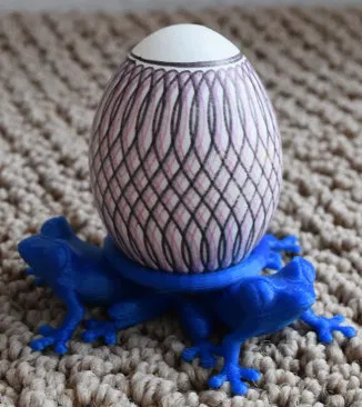 Giá đỡ Trứng Phục Sinh - Nhóm 5 (OpenSCAD) - Image 18