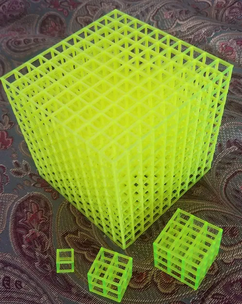 Khối Lập Phương Đa Dạng (Parametric Many Cubes - OpenSCAD) - Image 1