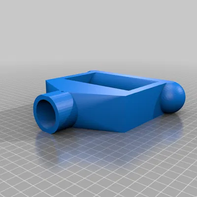 Cán Xẻng Xúc Tuyết (Dùng OpenSCAD)