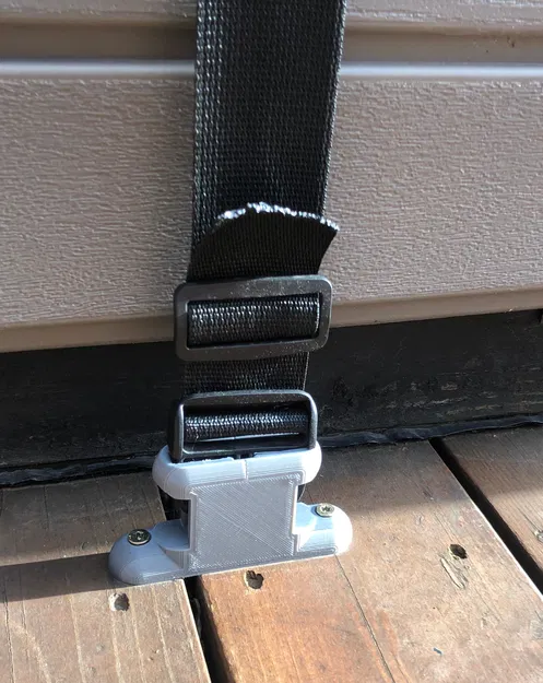 Giá đỡ dây đai vải (OpenSCAD) - Image 1