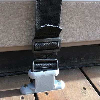 Giá đỡ dây đai vải (OpenSCAD)