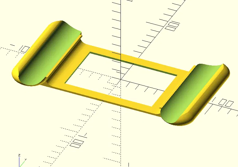 Tay cầm Kindle Paperwhite 6.8inch (Thế hệ 11)(2021) (OpenSCAD) - Image 2