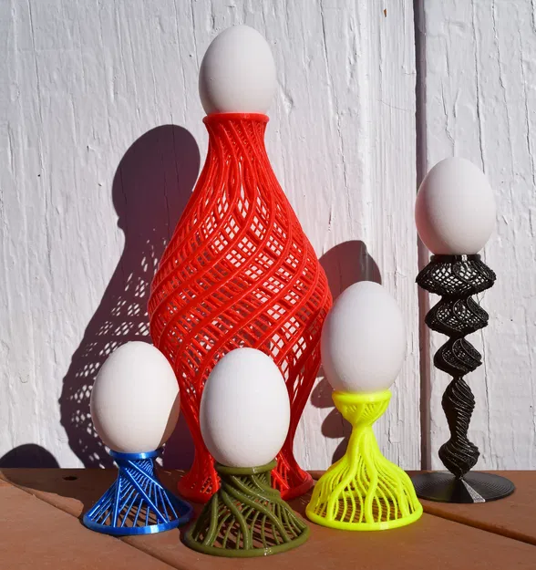 Kệ Trứng Phục Sinh - Nhóm 6 (OpenSCAD) - Image 1