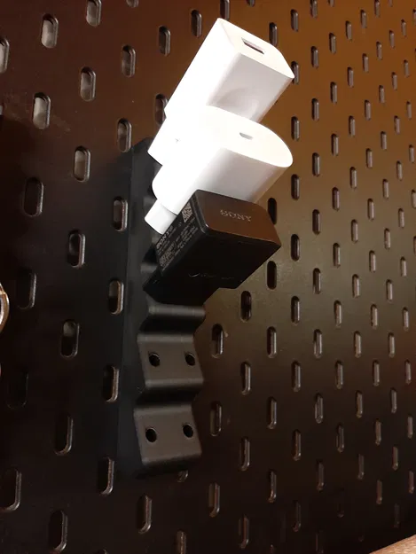 Kệ Giữ Sạc USB Cho Skadis - Image 1