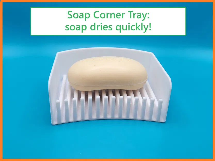 Khay Xà Phòng Góc Có Lỗ Thoát Nước - Image 1