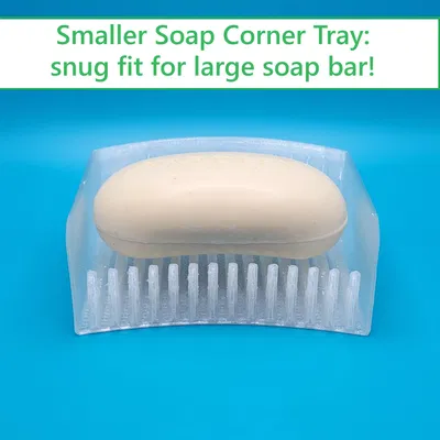 Khay Xà Phòng Góc Có Lỗ Thoát Nước