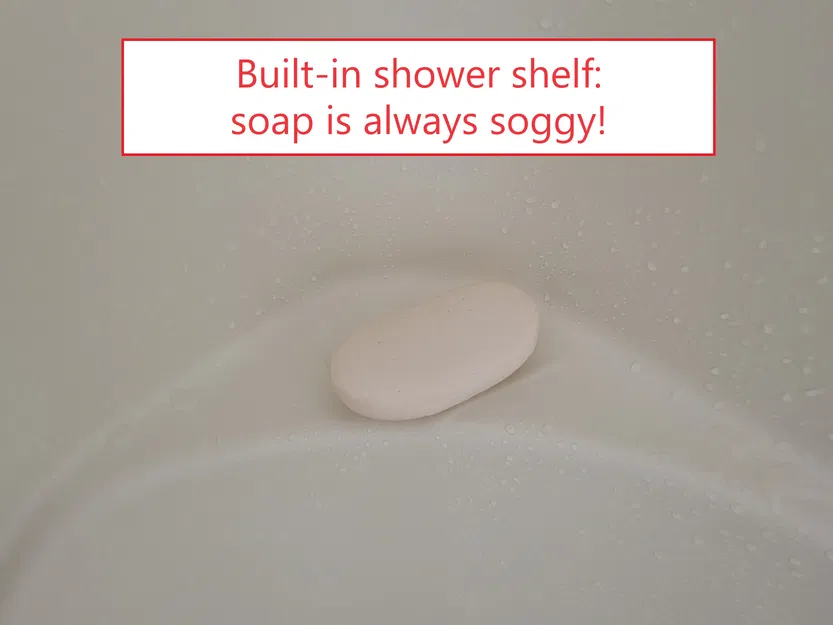 Khay Xà Phòng Góc Có Lỗ Thoát Nước - Image 9