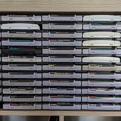 Giá Đỡ Băng SNES Cho Kệ Kallax