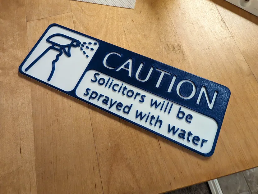 Biển Cấm Người Vận Động Mua Hàng - Image 1