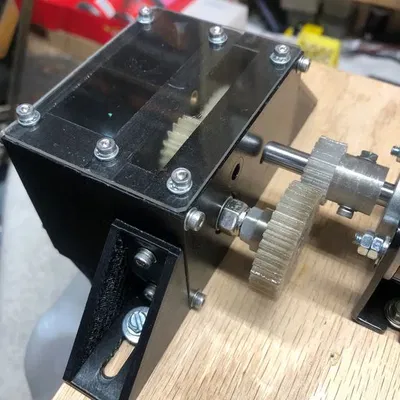 Máy tạo hạt nhựa filament tự nạp mã nguồn mở (mod)