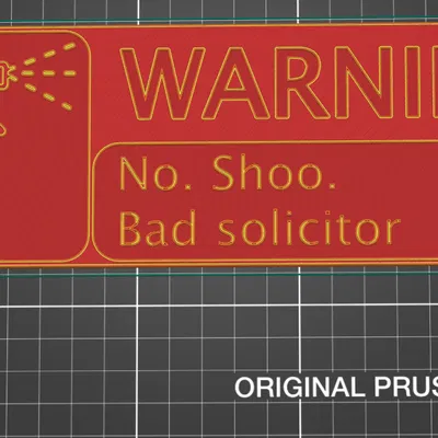 Biển Cấm Người Vận Động Mua Hàng