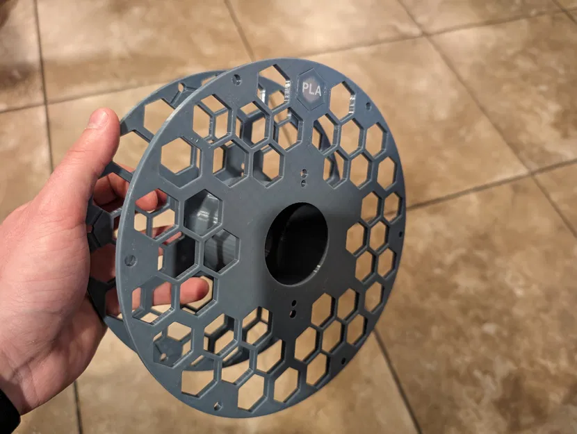 Cuộn Chỉ Tái Sử Dụng Có Thẻ ID Chèn Hình Lục Giác - Image 3