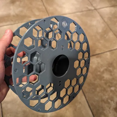 Cuộn Chỉ Tái Sử Dụng Có Thẻ ID Chèn Hình Lục Giác