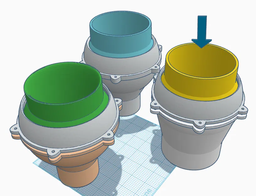 Cổng Hút Bụi Khớp Cầu 4 inch - Image 1