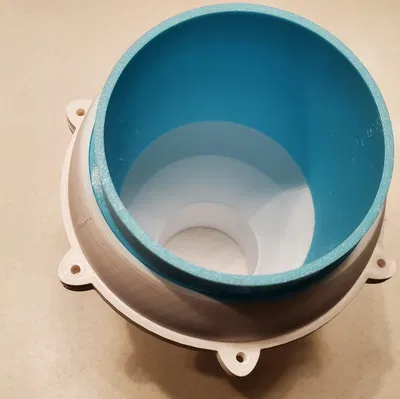 Adapter Xoay 4" sang 2.5" Cho Máy Hút Bụi