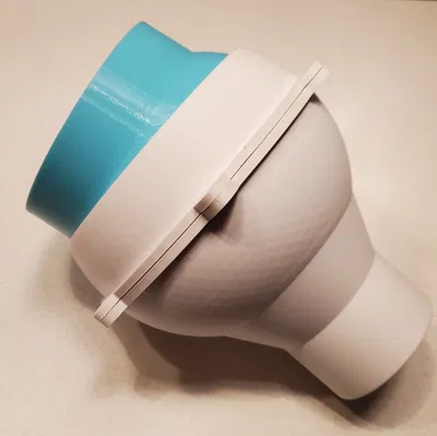 Adapter Xoay 4" sang 2.5" Cho Máy Hút Bụi