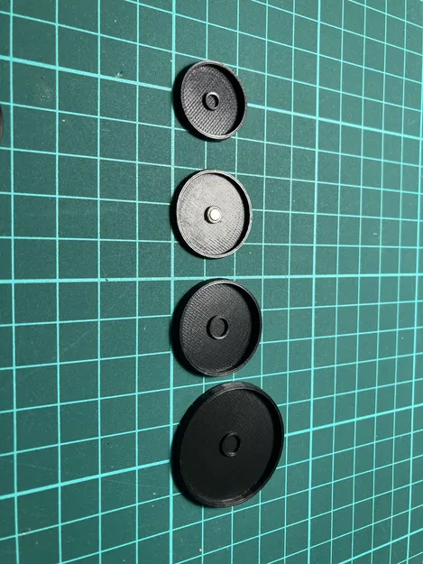 Phần Lấp Đầy Đế Warhammer Có Khe Gắn Nam Châm (25/28/32/40mm) - Image 1