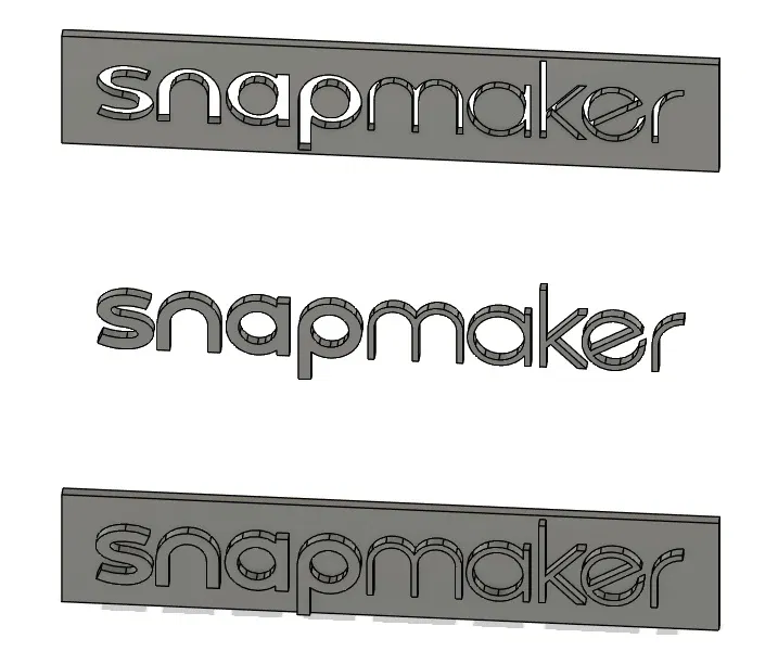Logo Snapmaker - Ba Phiên Bản - Image 1