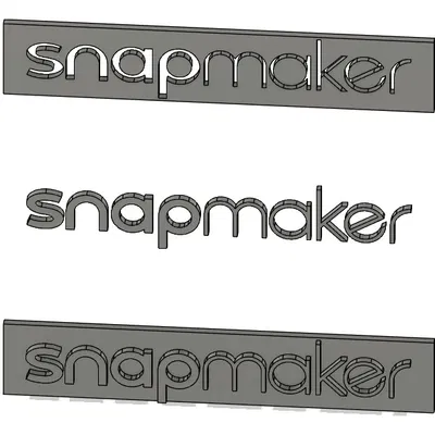 Logo Snapmaker - Ba Phiên Bản