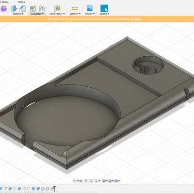 Đế sạc đêm tối giản cho iPhone XR (ốp UAG) và Apple Watch