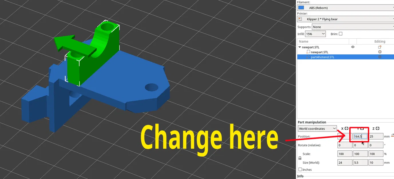 Giá đỡ Rookery V6-CHC Sửa đổi cho đầu nóng clone V6 - Image 3