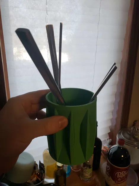 Cốc Đựng Dao Nĩa Bạc - Image 1