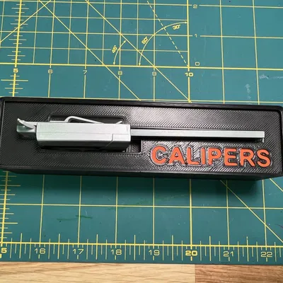 Kệ Giữ Thước Cặp Kỹ Thuật Số Gridfinity 3 Inch