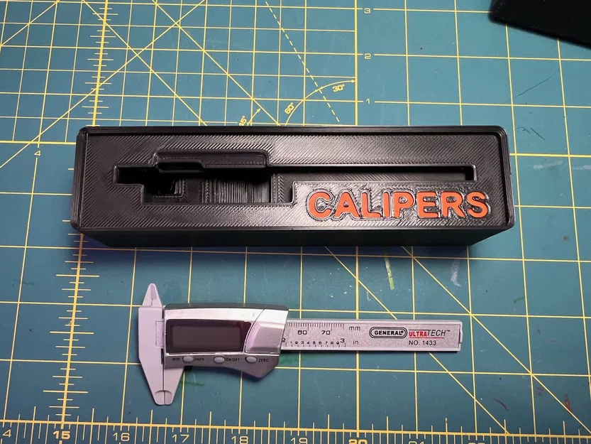 Kệ Giữ Thước Cặp Kỹ Thuật Số Gridfinity 3 Inch - Image 2