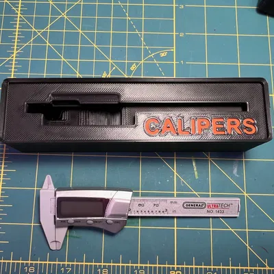 Kệ Giữ Thước Cặp Kỹ Thuật Số Gridfinity 3 Inch