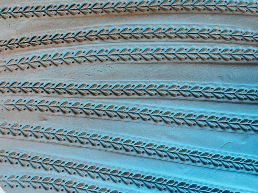 Bánh xe dập khuôn cho đất sét - Hoa văn Ai Cập - Image 6