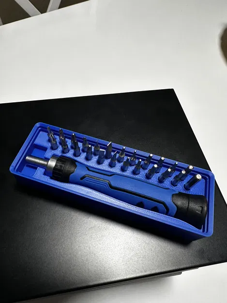 Khay Tua Vít Chính Xác Kobalt 25 Món Gridfinity - Image 1