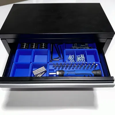 Khay Tua Vít Chính Xác Kobalt 25 Món Gridfinity