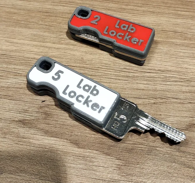 Móc Chìa Khóa Tủ Khóa Garant ESD Gấp Gọn Có Đế Đánh Dấu - Image 2