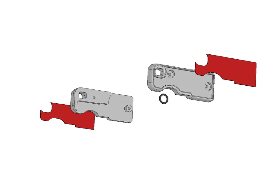 Móc Chìa Khóa Tủ Khóa Garant ESD Gấp Gọn Có Đế Đánh Dấu - Image 4