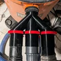 Bộ chia 2 và 3 ngả có cửa van cho máy hút bụi 2 1/4" (Ridgid) - Thumbnail 1