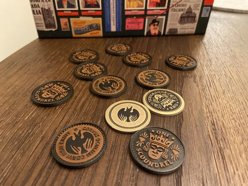 Đồng Xu Caper Europe 3D - Image 1