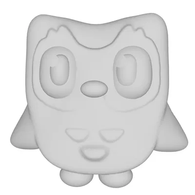 Mô Hình Chim Cú Duolingo